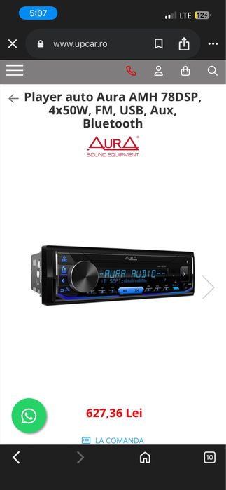 Player auto Aura AMH 78DSP