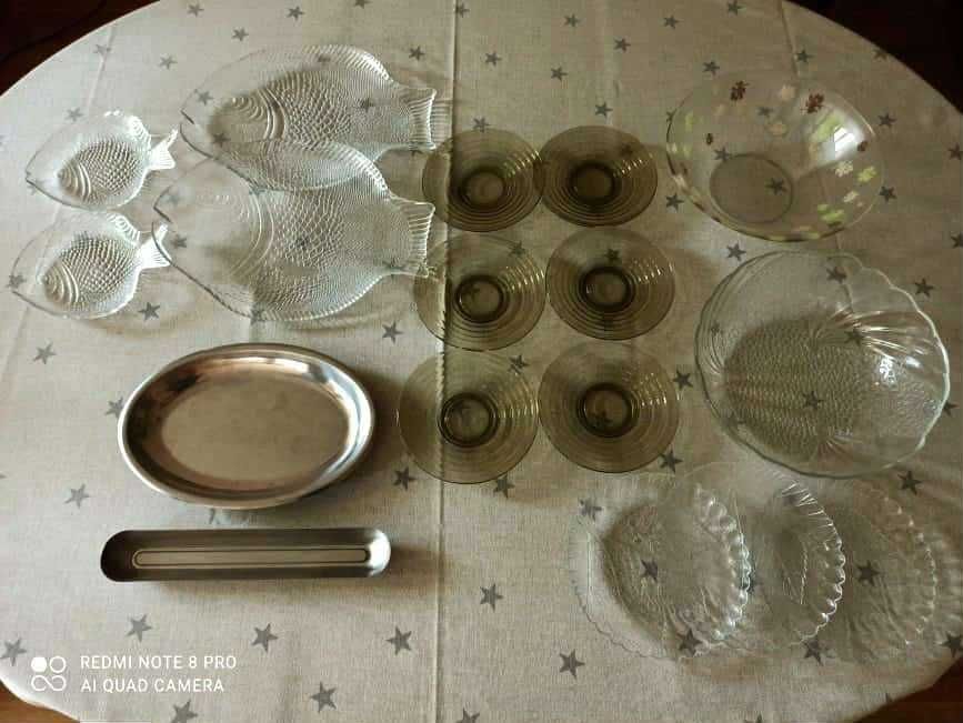 Сервизи, купи, чинии, плата