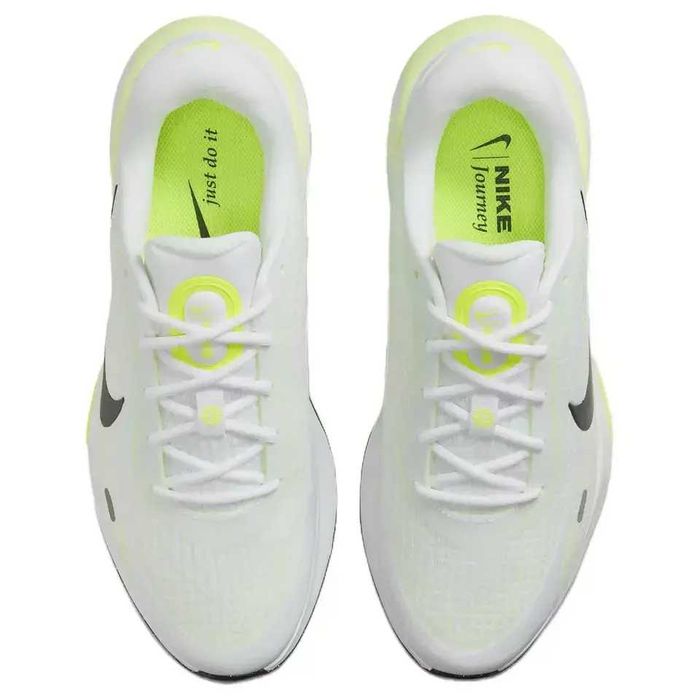 Nike - Journey Run White Barely Volt  №45 Оригинал Код 0514