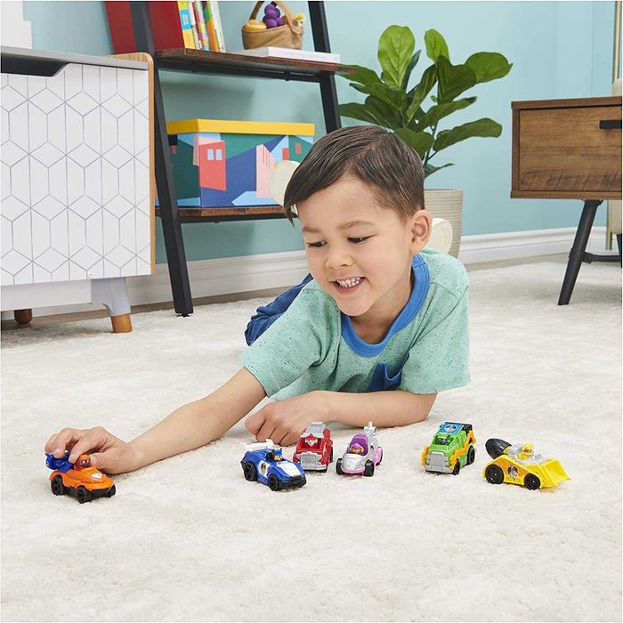 Paw Patlol Пес Патрул Метални Колички 6бр 1:55 Колекционерски - 3 вида