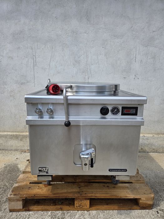 Cazan electric profesional/Marmita Küppersbusch 100L – trifazic – inox – basculant