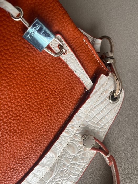 Кожена чанта Furla- без следи от употреба