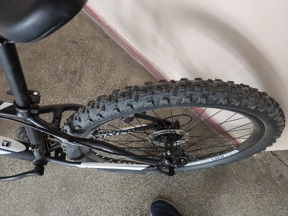 Bicicletă Romet - Shimano, cadru aluminiu, discuri față/spate, anvelop
