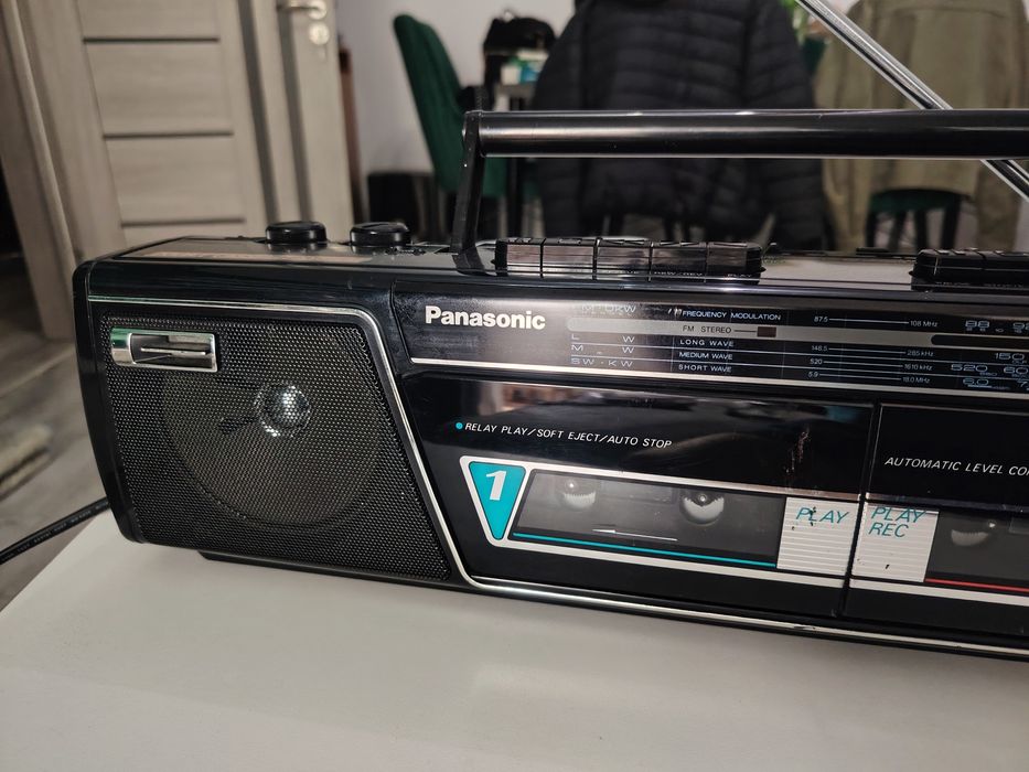 Dublu radiocasetofon Panasonic