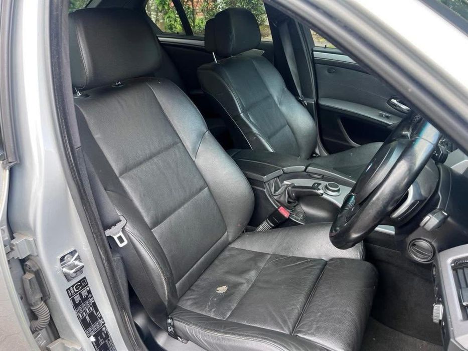 Dezmembrez BMW 525d E60 LCI 3.0D, 197cp M PACK,Navi ,xenon adaptiv