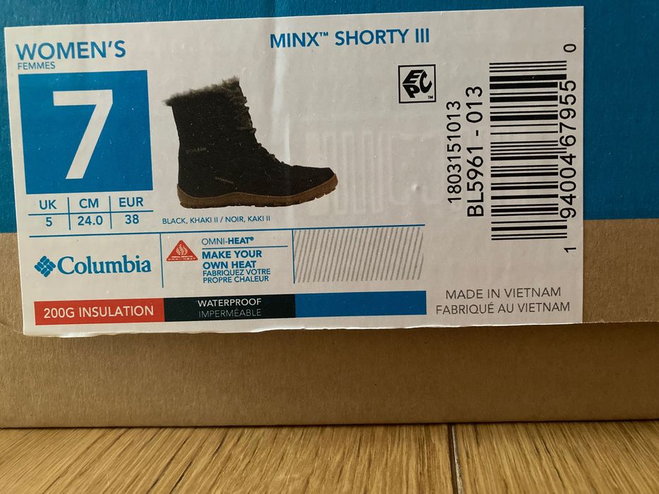 Cizme Columbia MINX SHORTY III pt fete