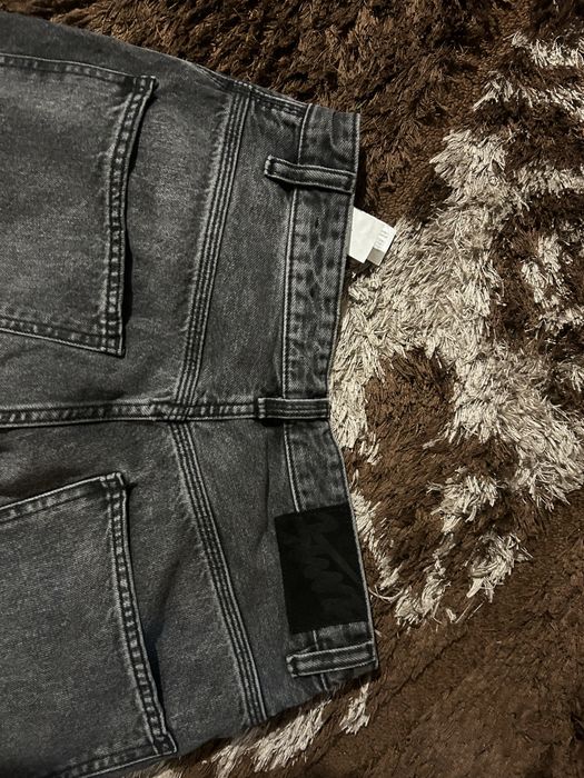 Бэгги джинсы черные