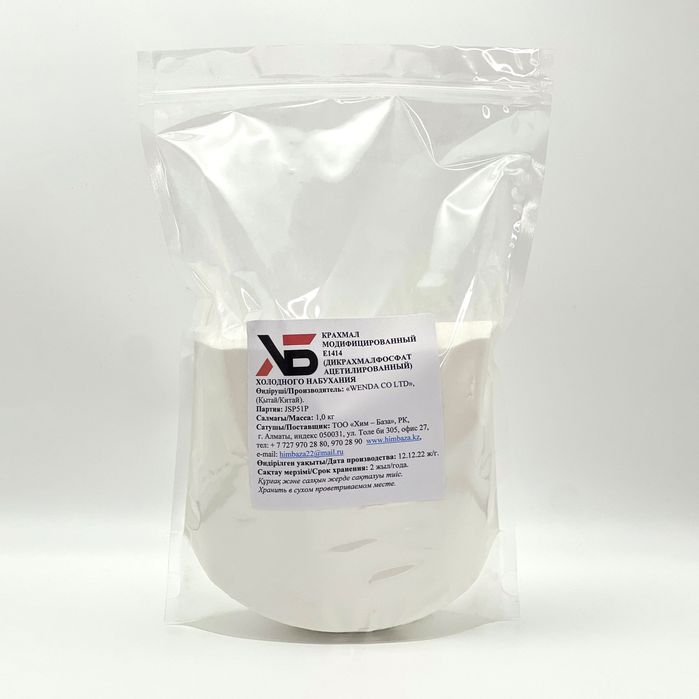 Крахмал картофельный модифицированный E1414, холодного набухания