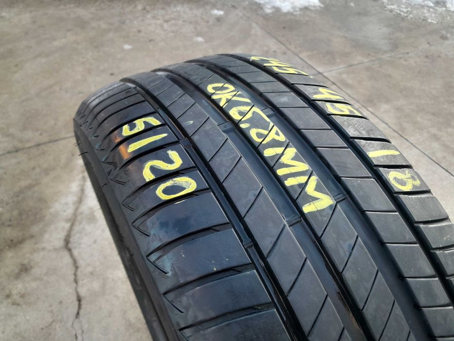 O anvelopa vara 245 45 18 bridgestone turanza T005 profil de 6,8 mm