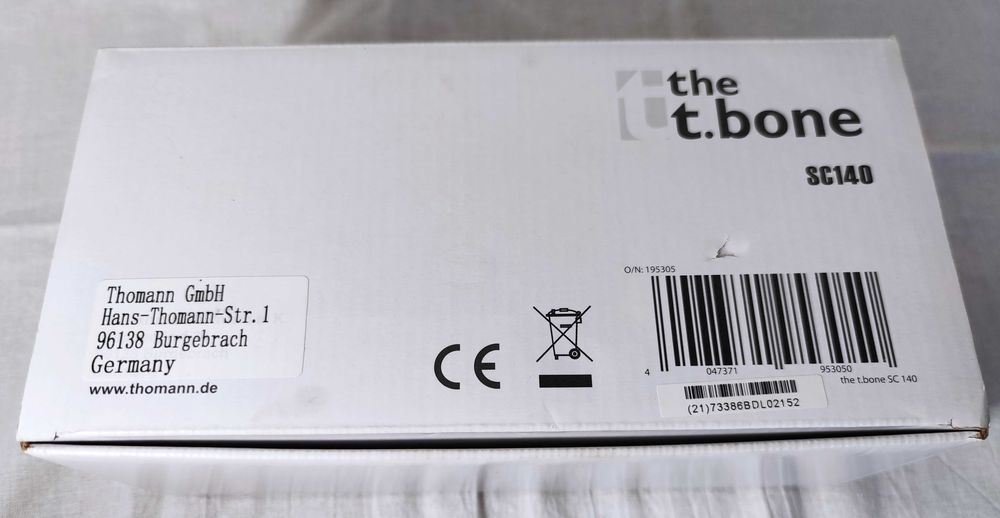 Thomann t.bone SC140 кондензаторен микрофон
