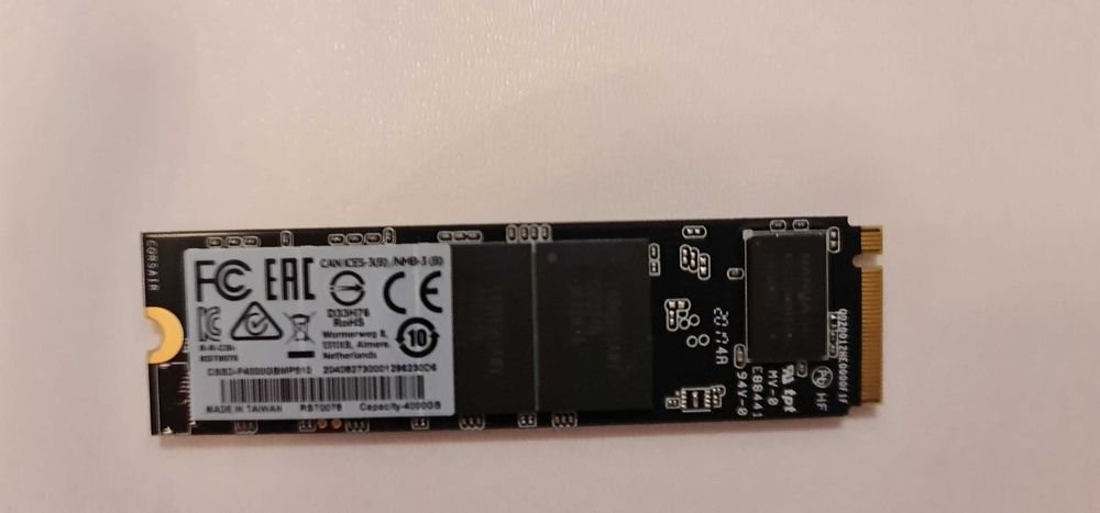 НОВО ssd Corsair Force MP510 4TB M2 2280 PCIe