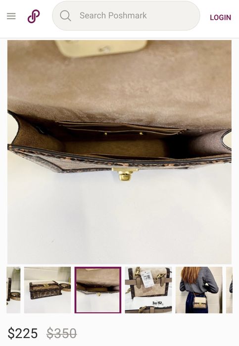 Дамска чанта Coach