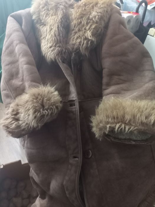 Палто от овча кожа