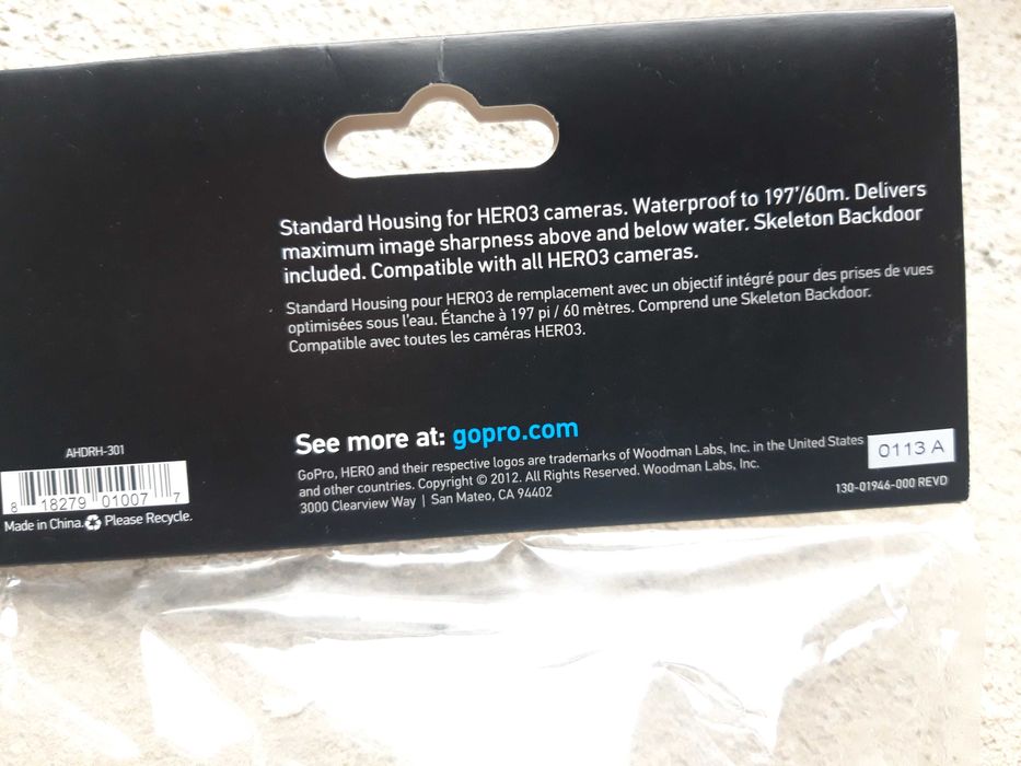 Standard housing GoPro Hero 3