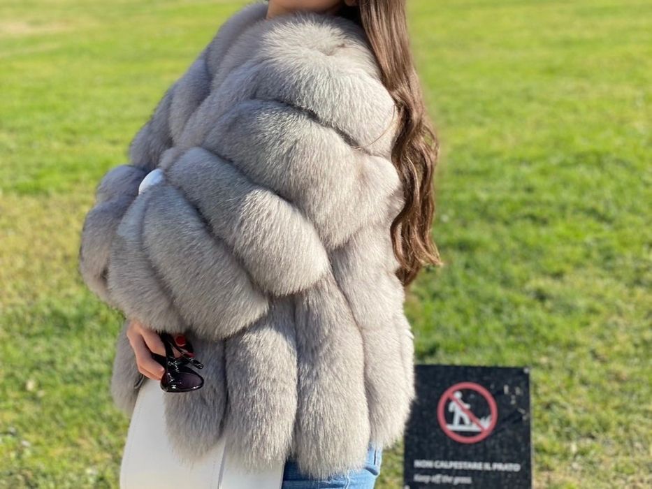 Haină de blană naturală