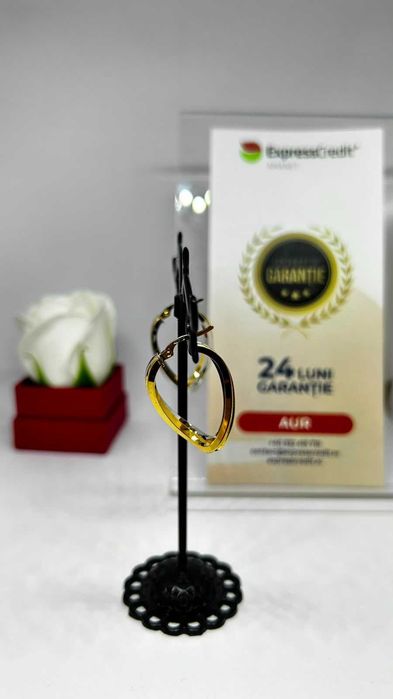 Cercei Aur 18K 3.30g (AG1 Alexandru b54363) - Garantie 2 ani!