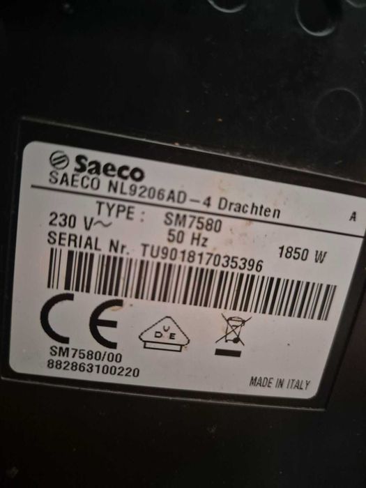 Saeco Xelsis  SM 5680 - нов внос от Германия с БГ меню
