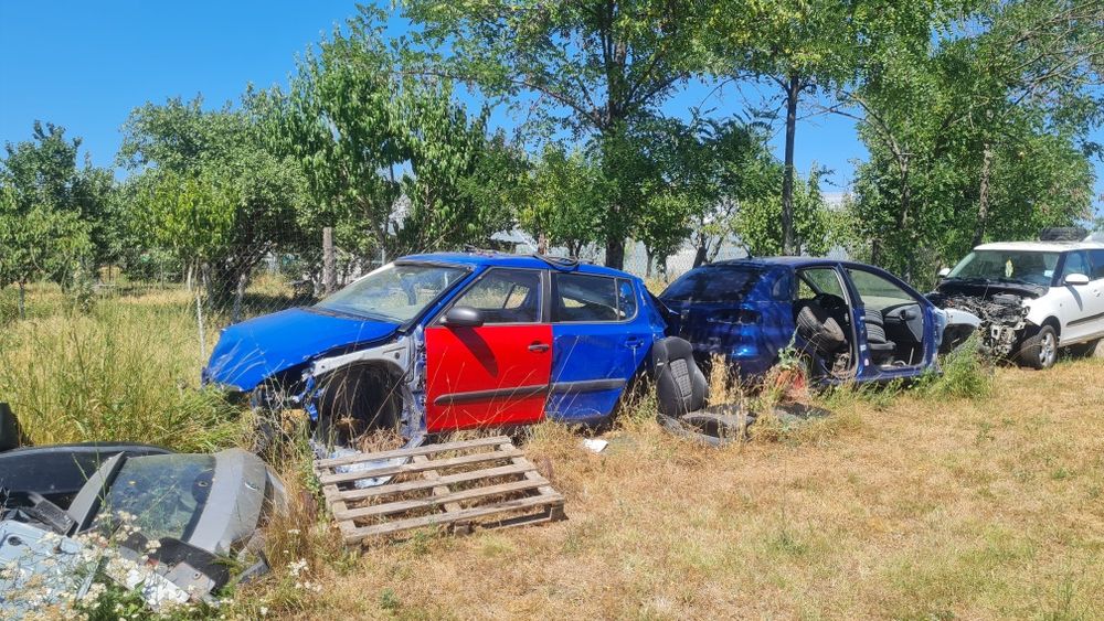 Dezmembrez skoda fabia 2 ,mot 1.6 diesel, 1.2 benzină, 75 cp cod cay,