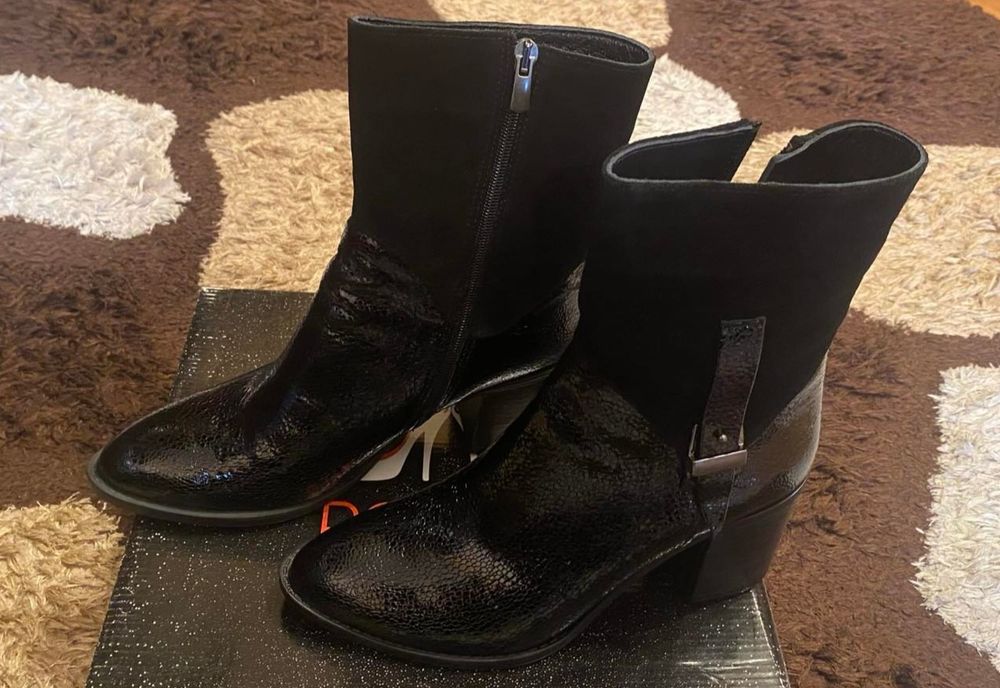 Дамски боти естествена кожа