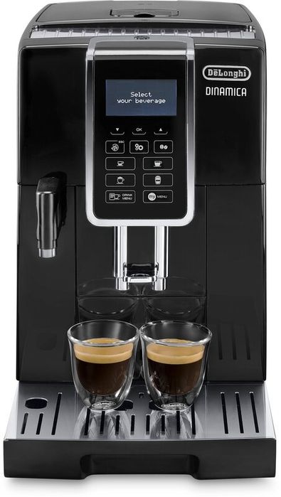 Автоматическая кофемашина DeLonghi Dinamica ECAM 350.55. B, черный