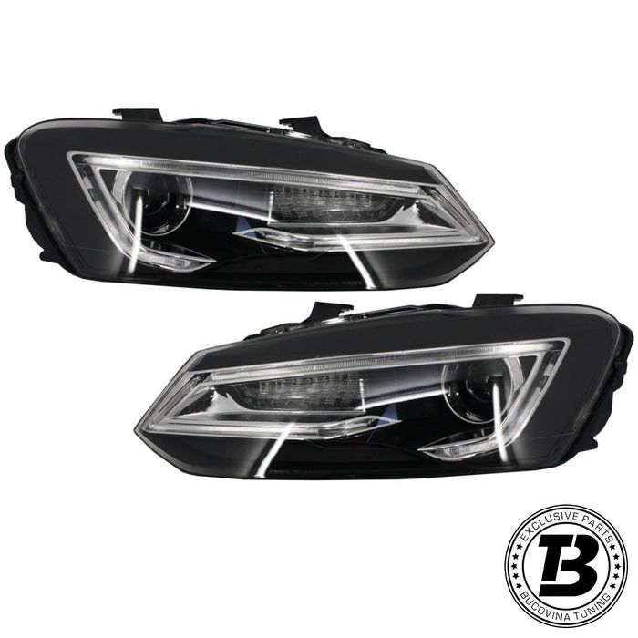 Faruri compatibile cu VW Polo 6R 6C Devil Eye Design