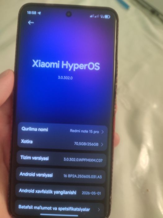 Redmi note 15 pro 4G
