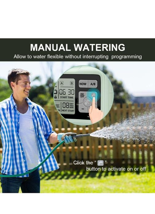 Programator irigare automat 2 Zone Independente