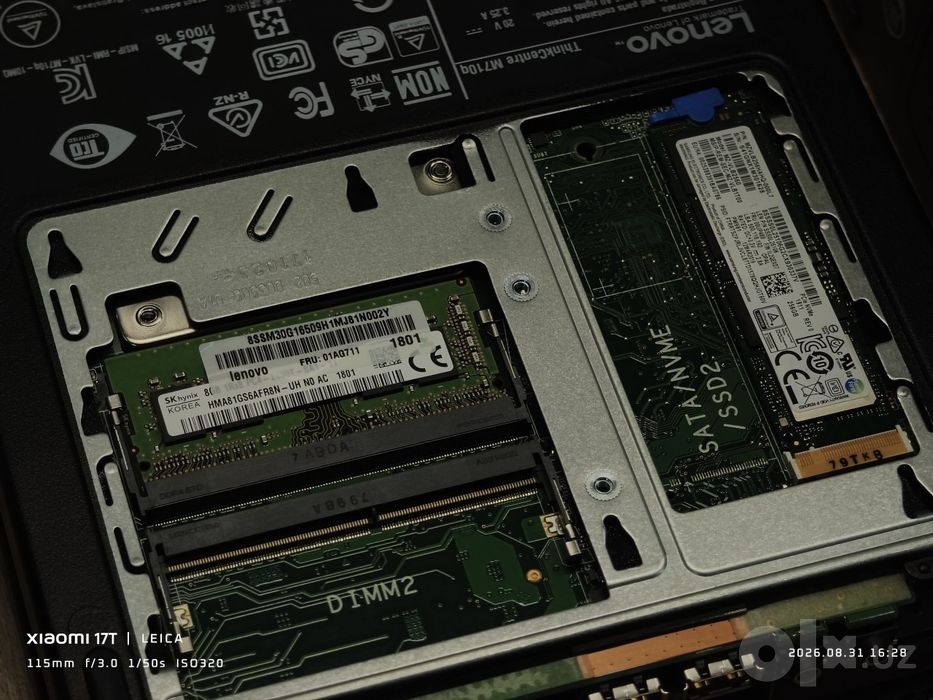 Lenovo Thinkcentre M710q i3 7th 8/256GB