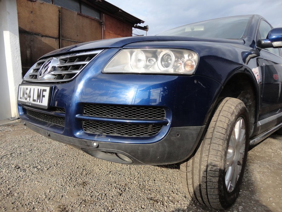 Usa Stanga Fata Volkswagen Touareg 7L 2003 - 2006 SUV 4 Usi Bleumarin (376) Garantie