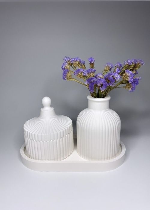 Шкатулка из гипса