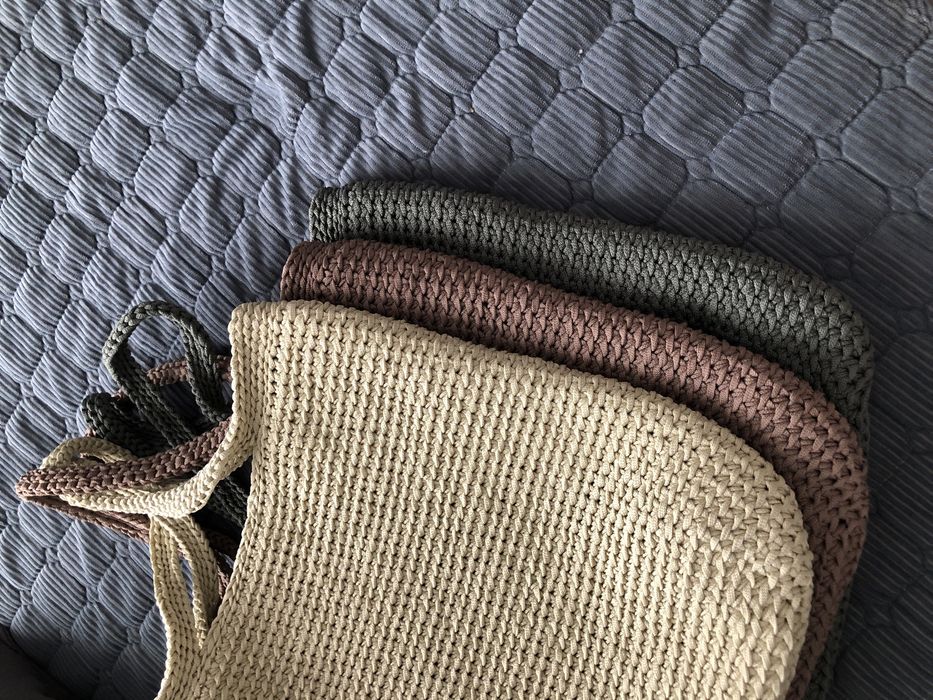 Вязаные сумки все по 5000тг