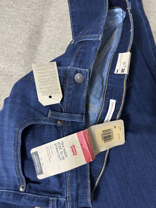 Levis original 724 HIGH RISE SLIM STRAIGHT 33/32