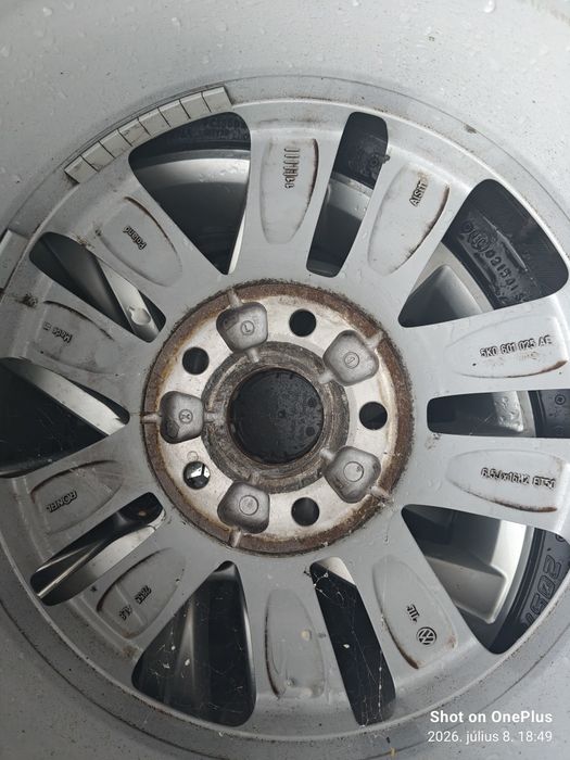 Vând jenti 5x112 R16 cu cauciucuri 205 55 r16