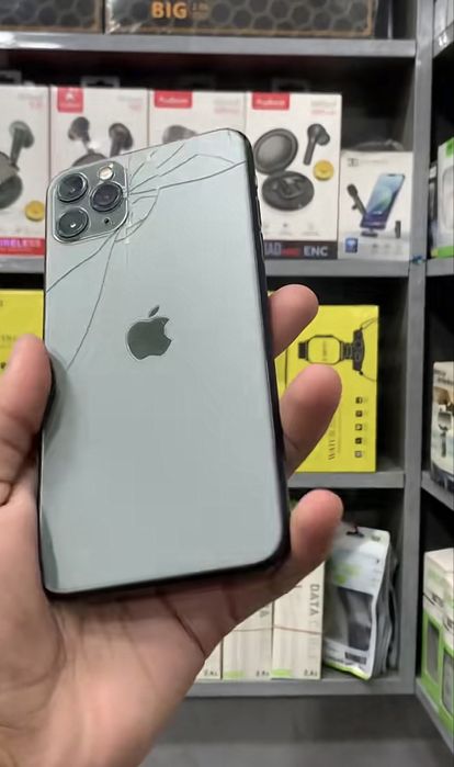 Iphone 11 pro зеленый