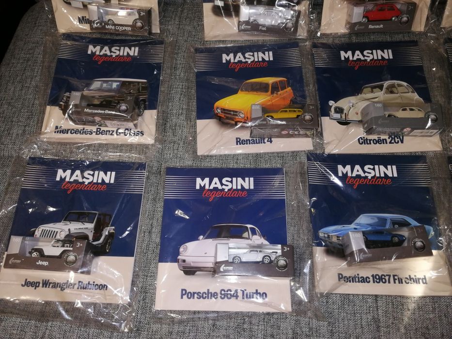 Colecția MAȘINI LEGENDARE - Completa