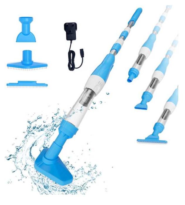Aspirator Piscină PoolyPoly 3in1 – Fără Fir & Telescopic