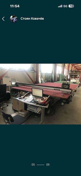 CNC Маса за разкрой на стъкло
