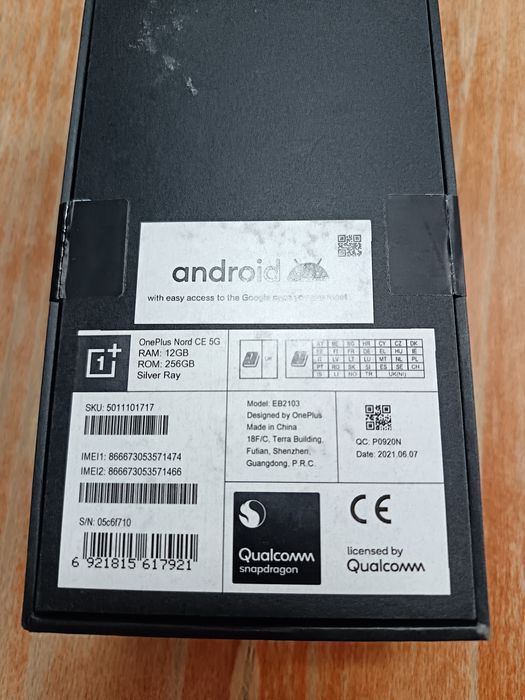 One plus Nord CE 5G !!!