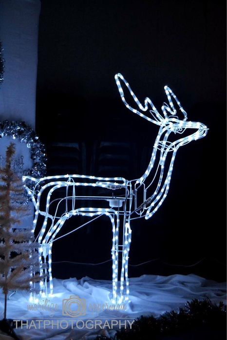 Светодиодный олень для декора
