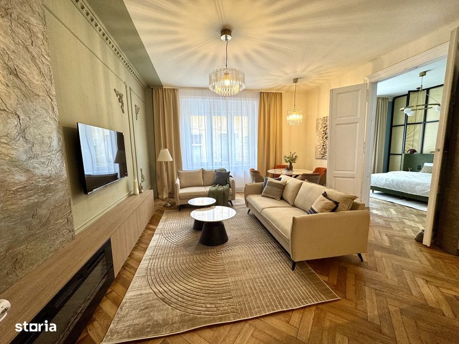 Inchiriez apartament 3 camere, nou amenajat, ultracentral