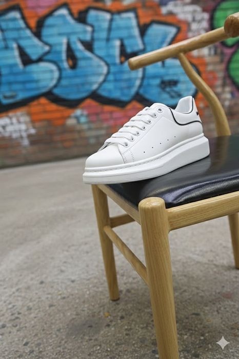 Adidasi Alexander Mc Q u e e n Black Line