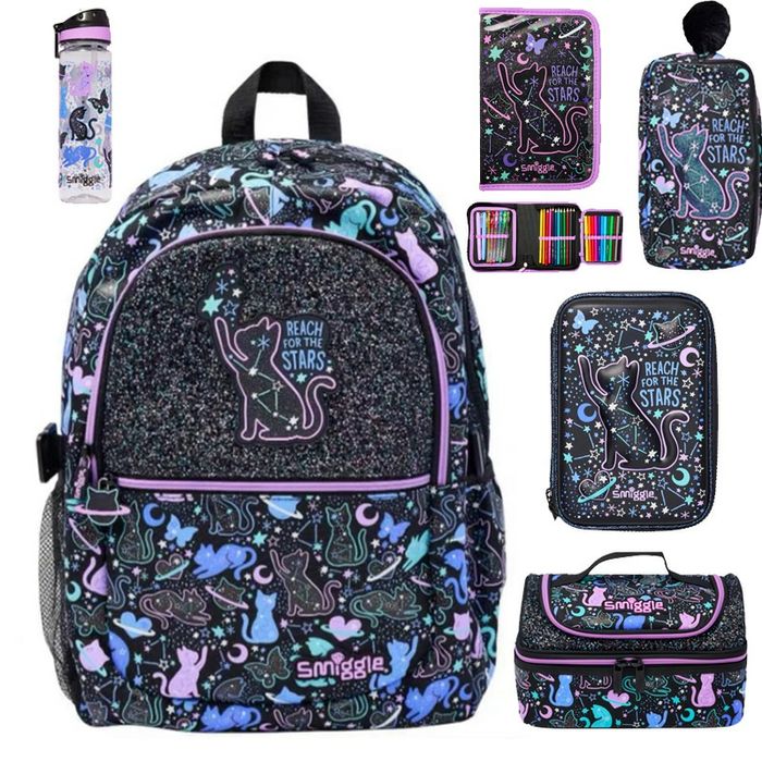 Рюкзаки и школьные принадлежности бренда Smiggle