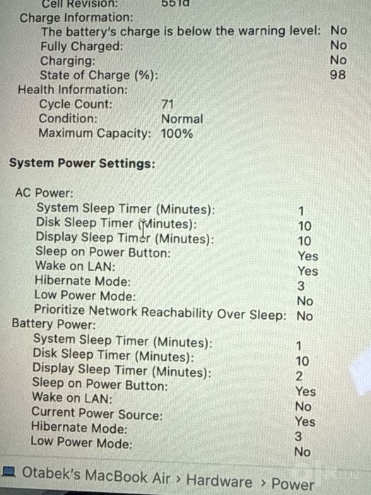 MacBook Air M4 16/256 GB Silver