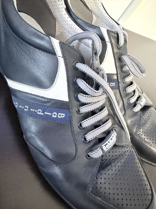 Sneakers Baldinini piele naturală premium, albaștri