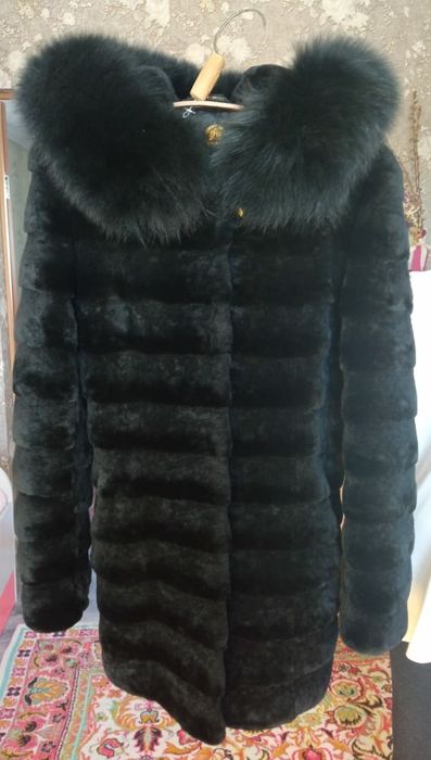 Шуба цигейковоя ( стриженая)