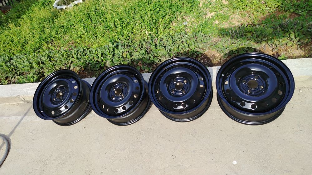 Диски чёрные штампы жм 15 размер