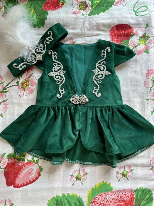 Кажекей (национальная жилетка и тиара) детский