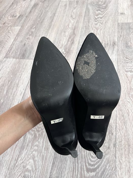 Женские замшевые туфли