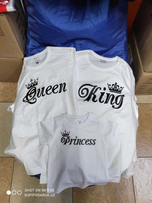 Футболки с принтами, семейные и парные. Печатаем под заказ.