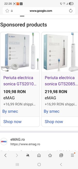 Periute electrice NOI Dr. Mayer